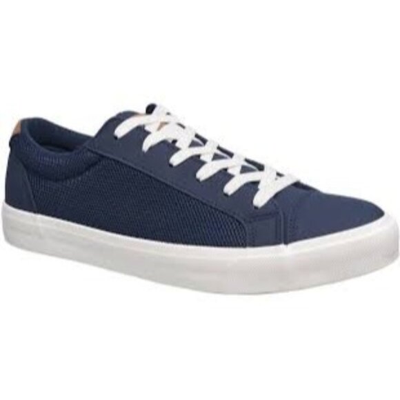Lucky Brand Navy Blue Scott Lace-Up Sneakers Mens Size 9 US | Brand New - Picture 1 of 3